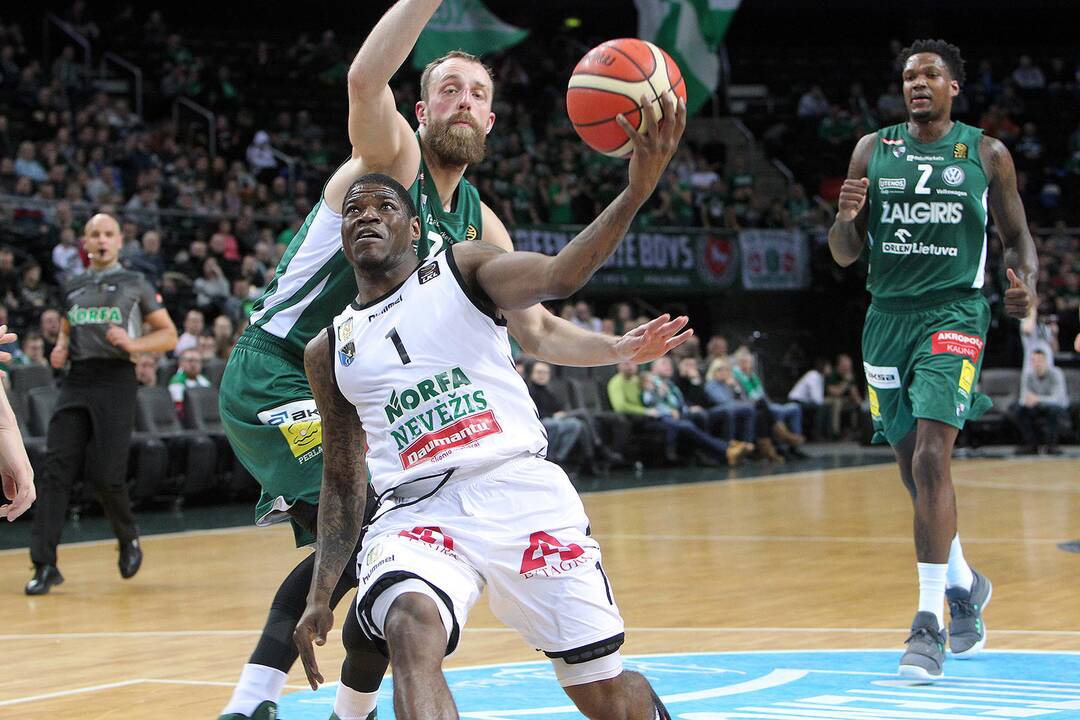 LKL: „Žalgiris“ – „Nevėžis“ 82:79