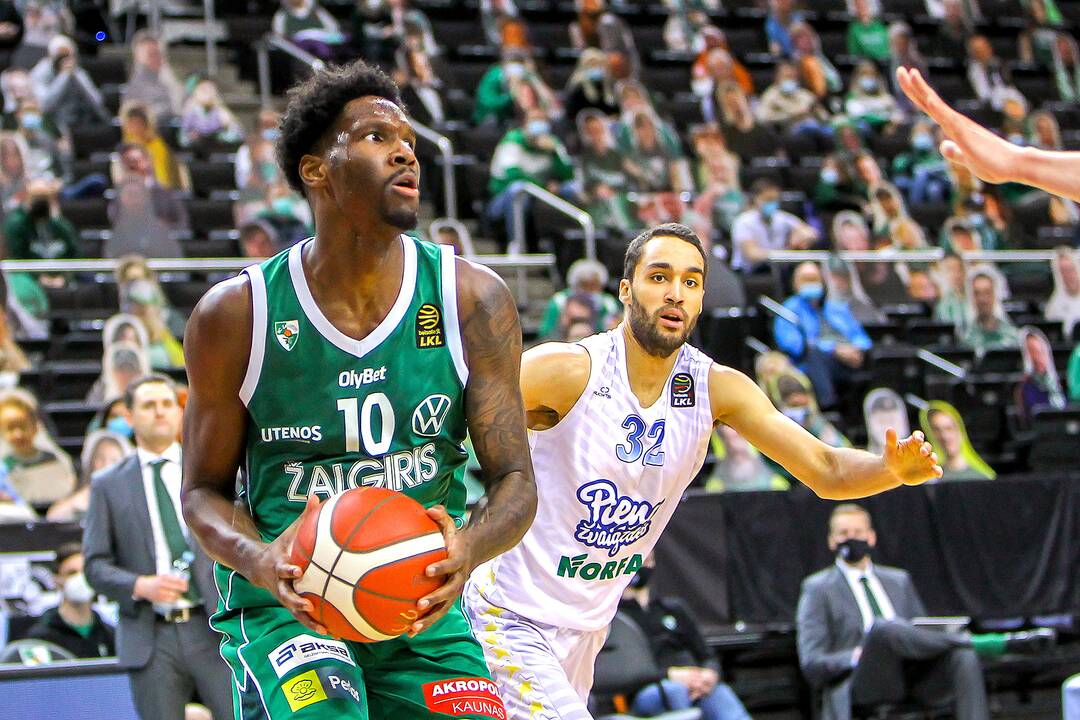 LKL: „Žalgiris“ – „Pieno žvaigždės“ 107:83