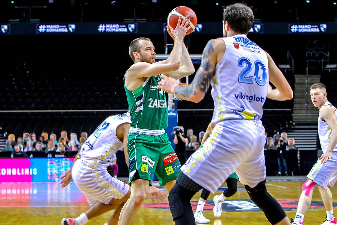 LKL: „Žalgiris“ – „Pieno žvaigždės“ 107:83
