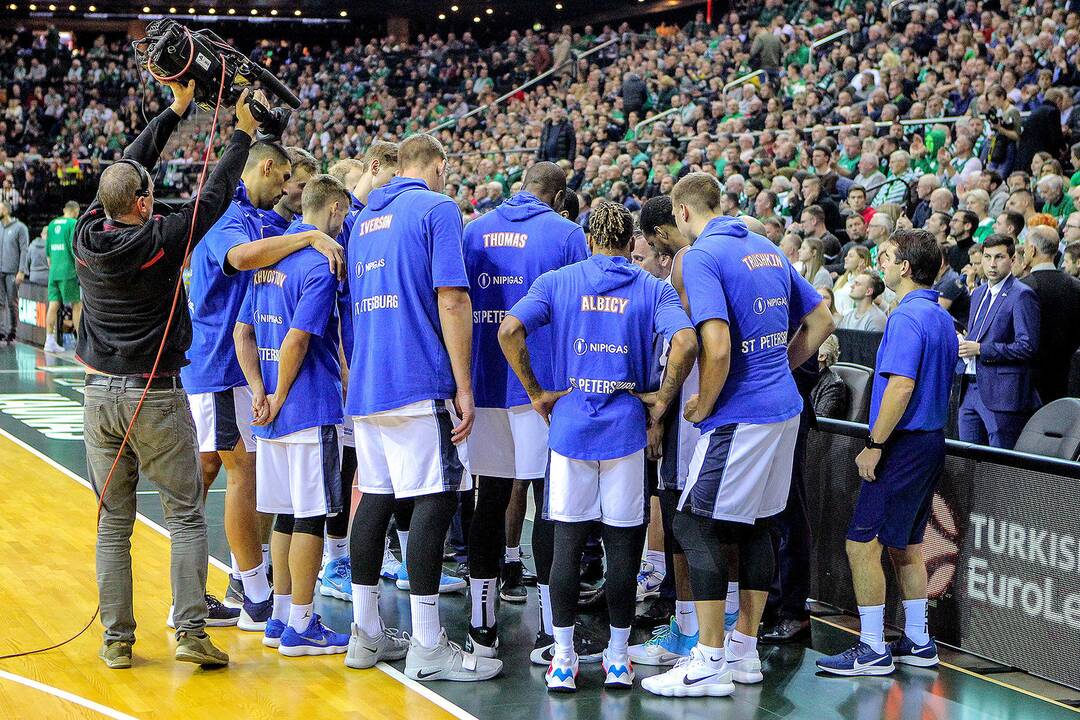 Eurolyga: „Žalgiris“ – „Zenit“ 70:82