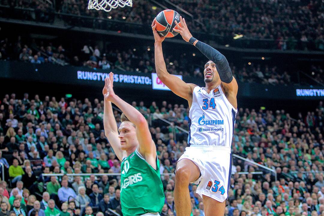 Eurolyga: „Žalgiris“ – „Zenit“ 70:82