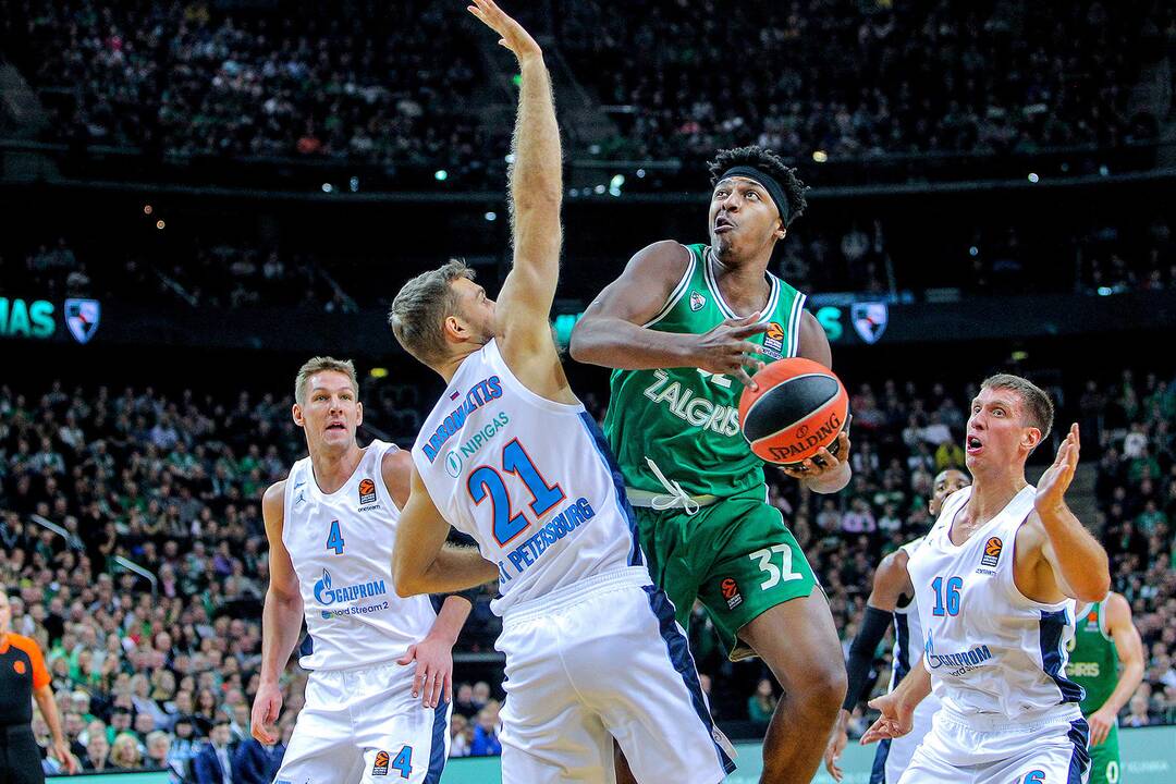 Eurolyga: „Žalgiris“ – „Zenit“ 70:82
