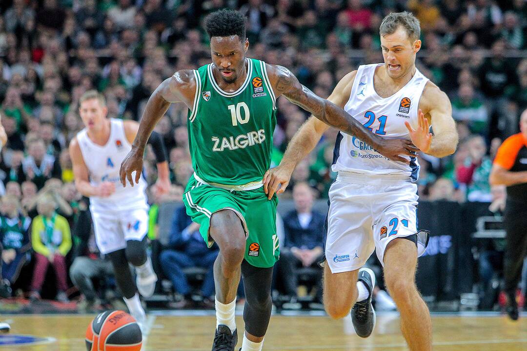 Eurolyga: „Žalgiris“ – „Zenit“ 70:82