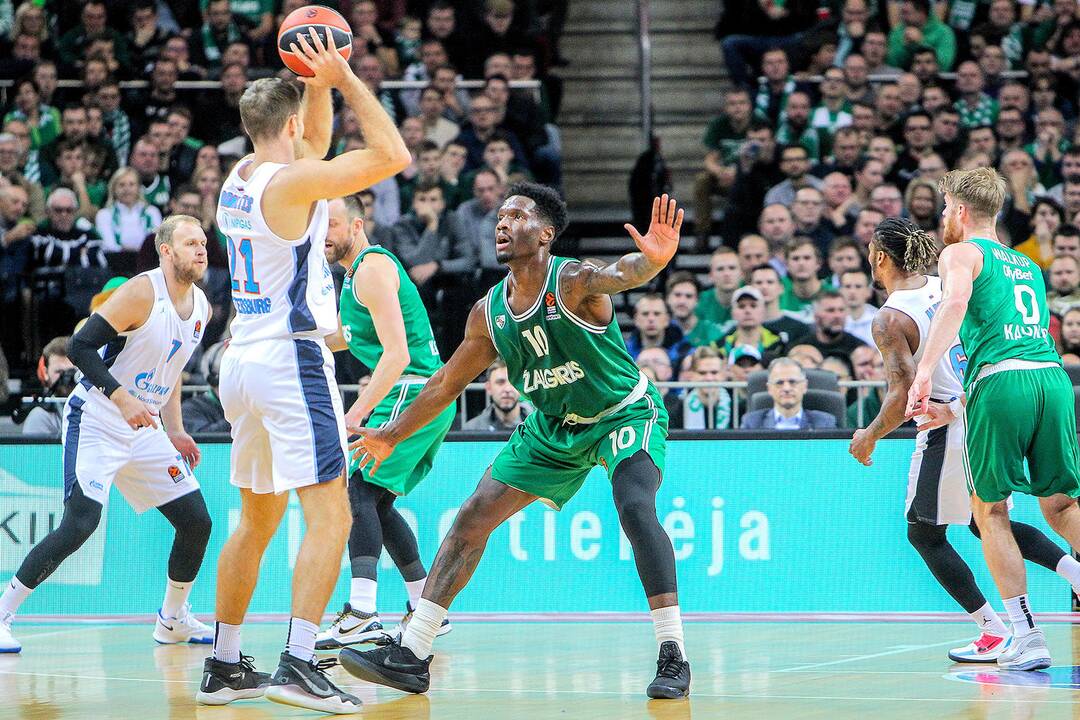Eurolyga: „Žalgiris“ – „Zenit“ 70:82