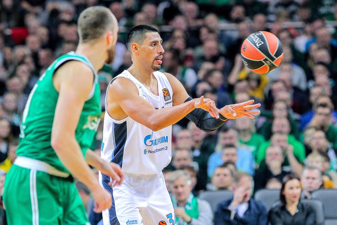 Eurolyga: „Žalgiris“ – „Zenit“ 70:82