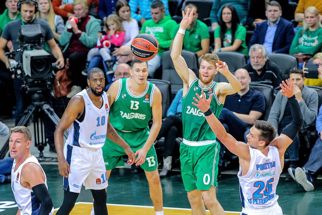 Eurolyga: „Žalgiris“ – „Zenit“ 70:82