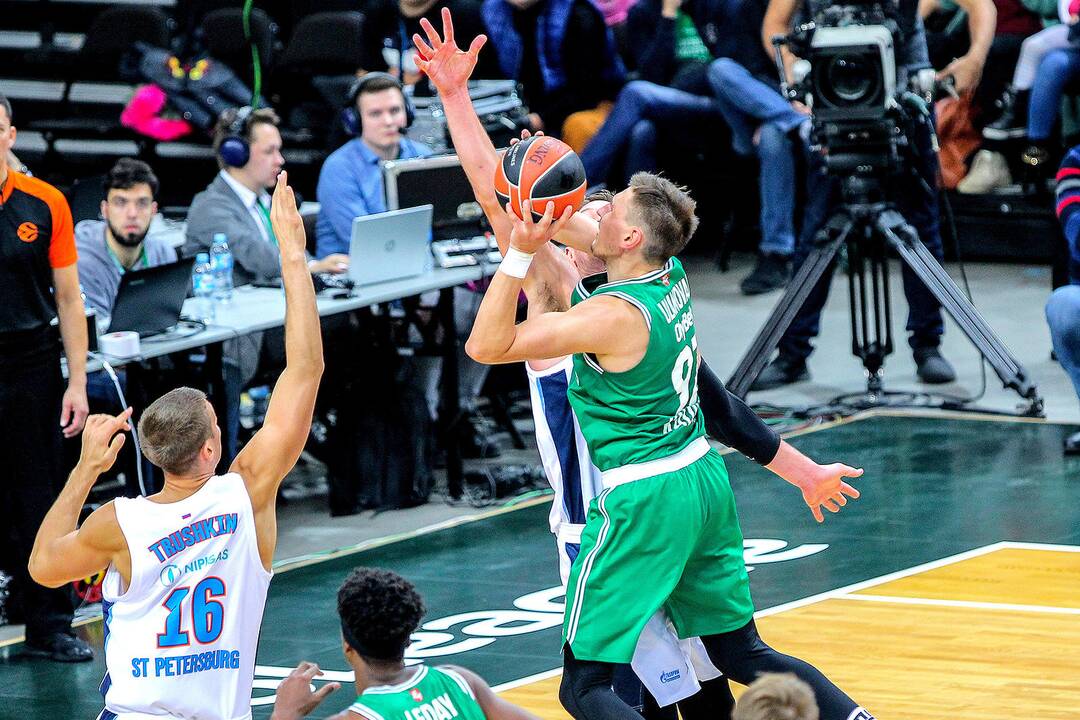 Eurolyga: „Žalgiris“ – „Zenit“ 70:82