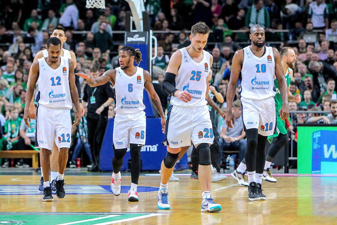 Eurolyga: „Žalgiris“ – „Zenit“ 70:82