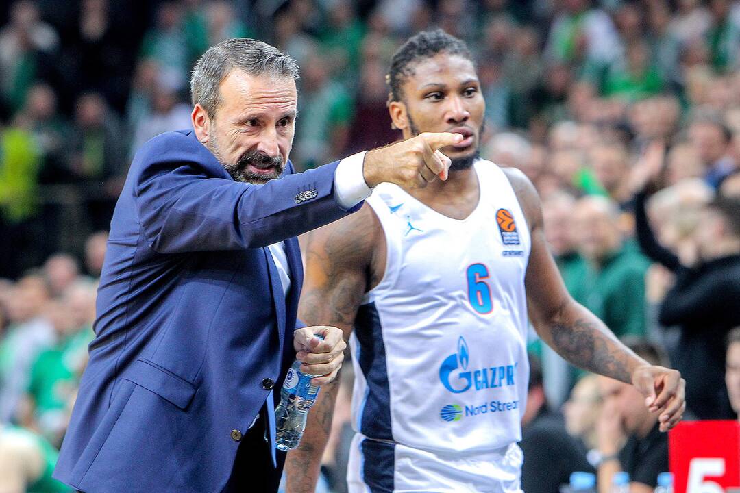 Eurolyga: „Žalgiris“ – „Zenit“ 70:82