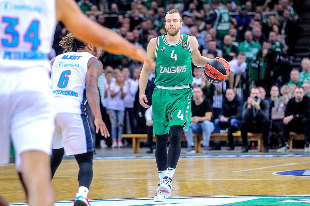 Eurolyga: „Žalgiris“ – „Zenit“ 70:82