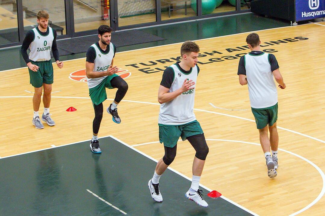 „Žalgiris“ rengiasi akistatai su „Olympiakos“