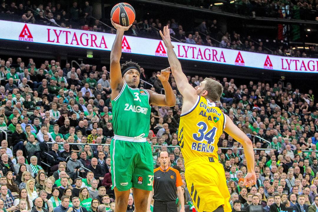 Eurolyga: „Žalgiris“ – „Alba“ 104:80