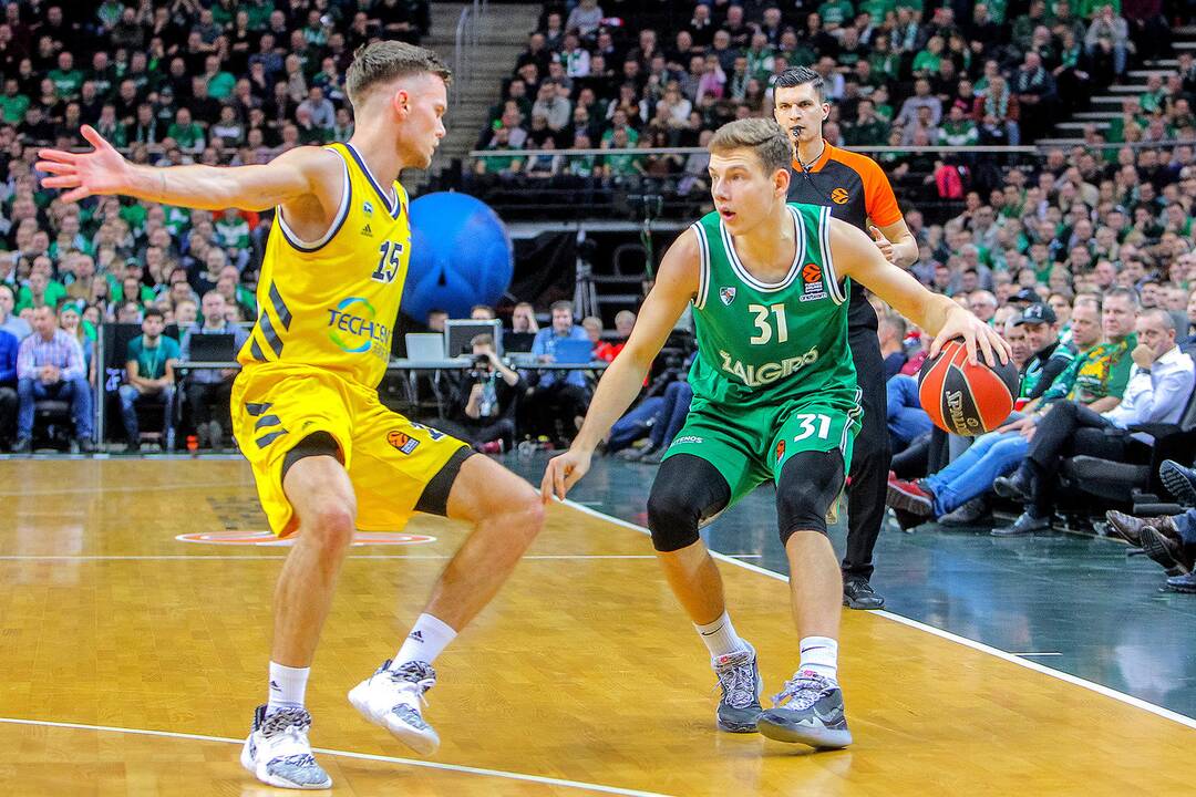 Eurolyga: „Žalgiris“ – „Alba“ 104:80