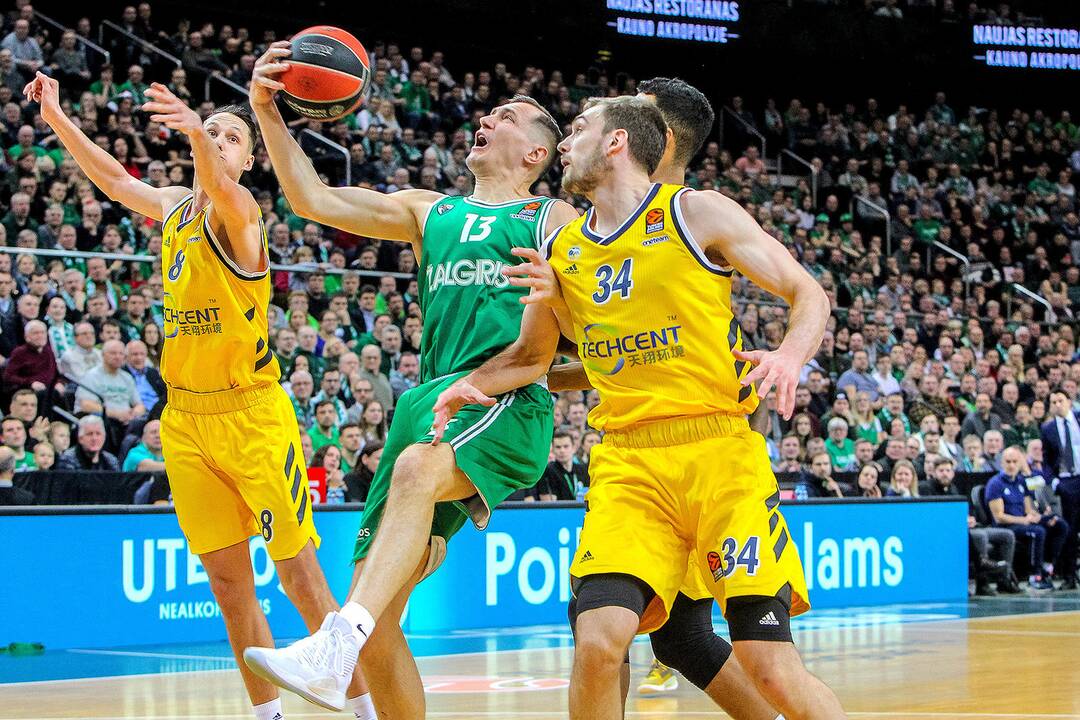 Eurolyga: „Žalgiris“ – „Alba“ 104:80