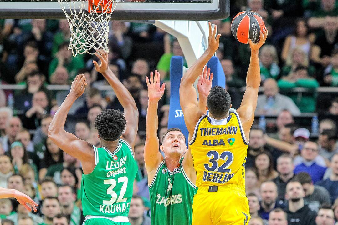 Eurolyga: „Žalgiris“ – „Alba“ 104:80