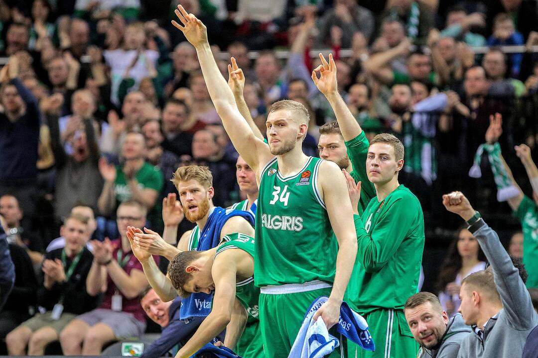 Eurolyga: „Žalgiris“ – „Alba“ 104:80