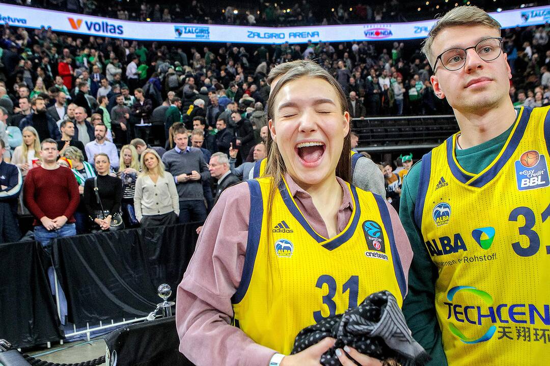 Eurolyga: „Žalgiris“ – „Alba“ 104:80