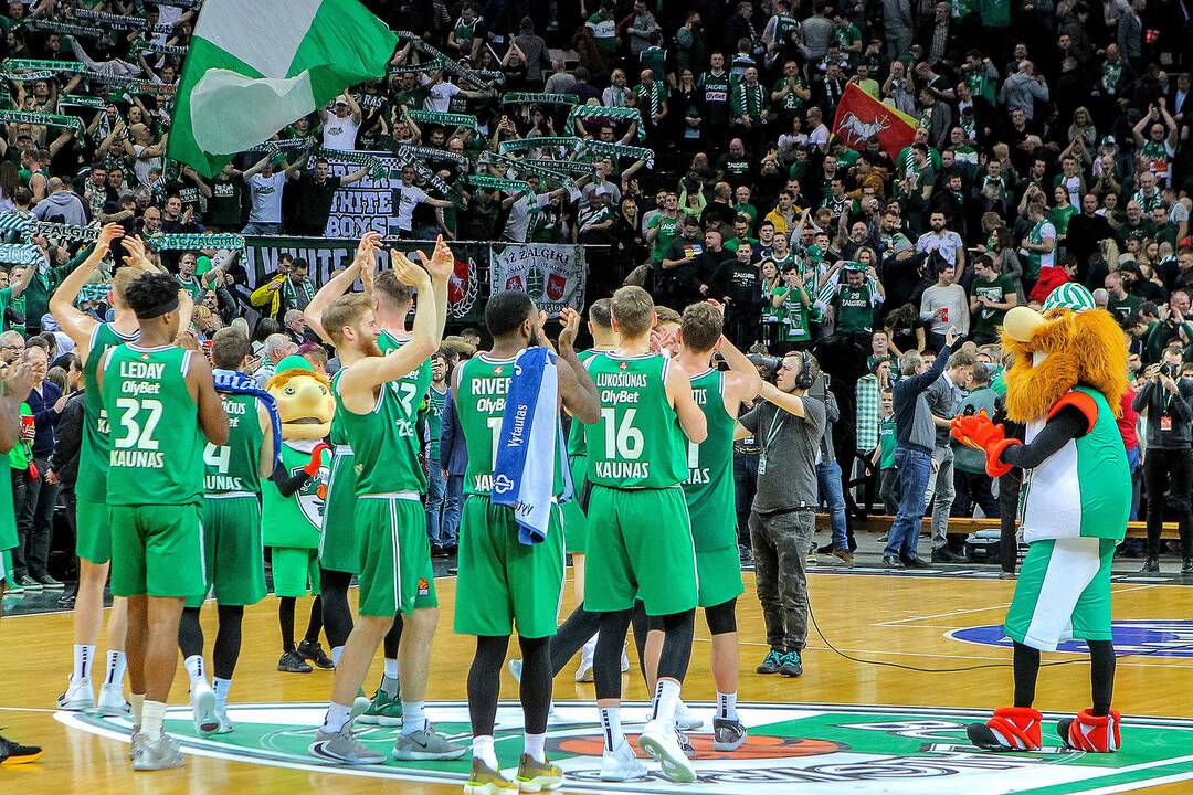 Eurolyga: „Žalgiris“ – „Alba“ 104:80