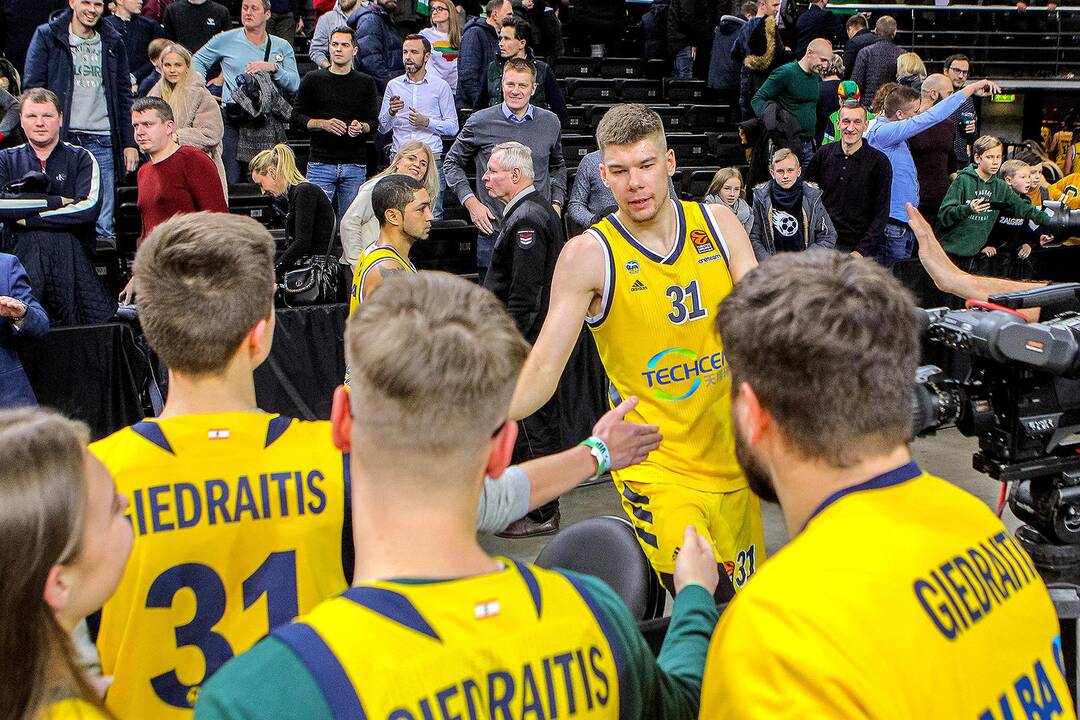 Eurolyga: „Žalgiris“ – „Alba“ 104:80