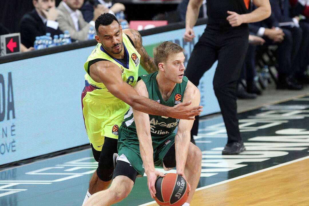Eurolyga: „Žalgiris“ – „Barcelona“ 85:88