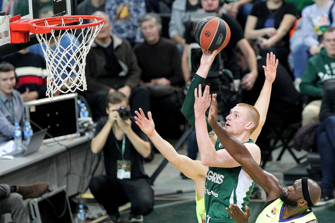 Eurolyga: „Žalgiris“ – „Barcelona“ 85:88