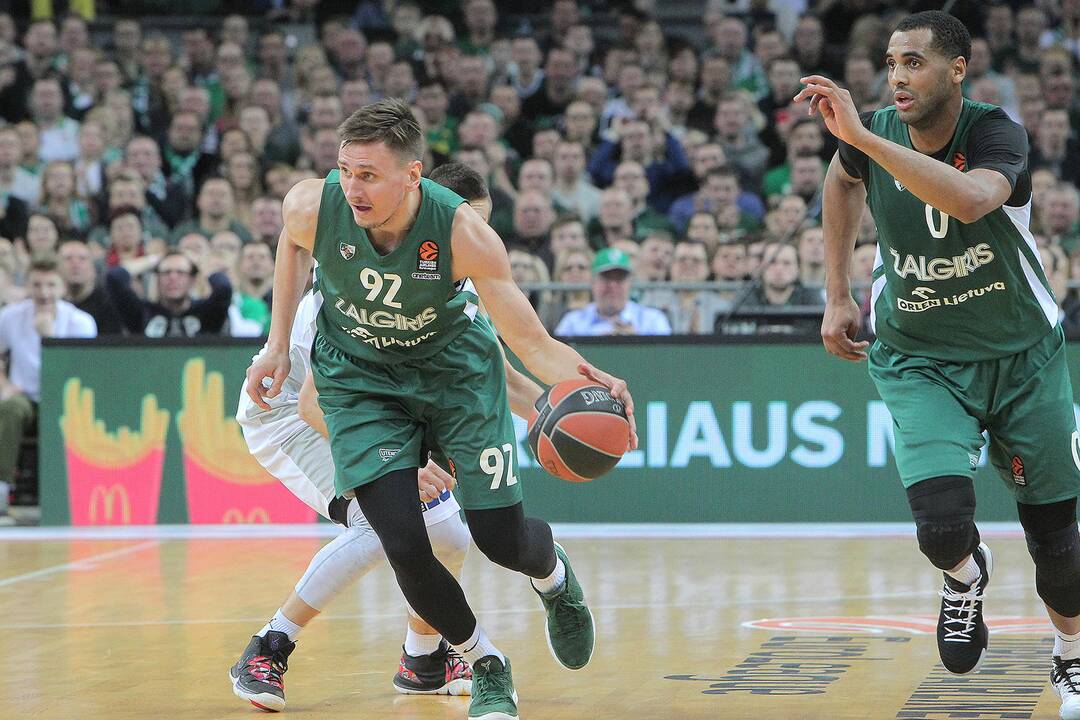 Eurolyga: „Žalgiris“ – „Budučnost“ 84:76