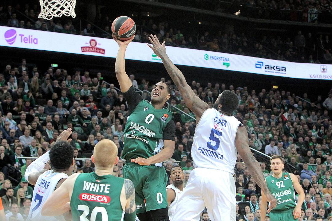 Eurolyga: „Žalgiris“ – „Budučnost“ 84:76