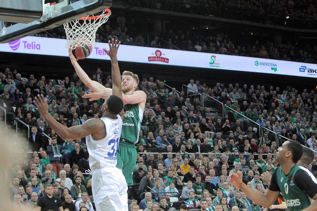 Eurolyga: „Žalgiris“ – „Budučnost“ 84:76