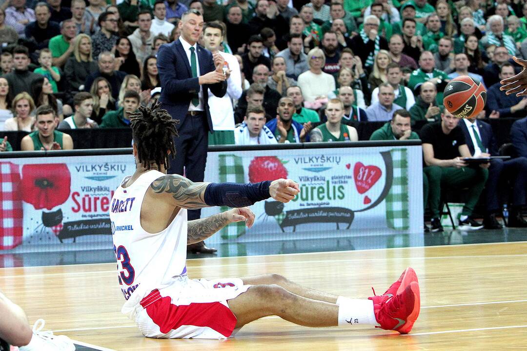 Eurolyga: „Žalgiris“ – CSKA 79:84