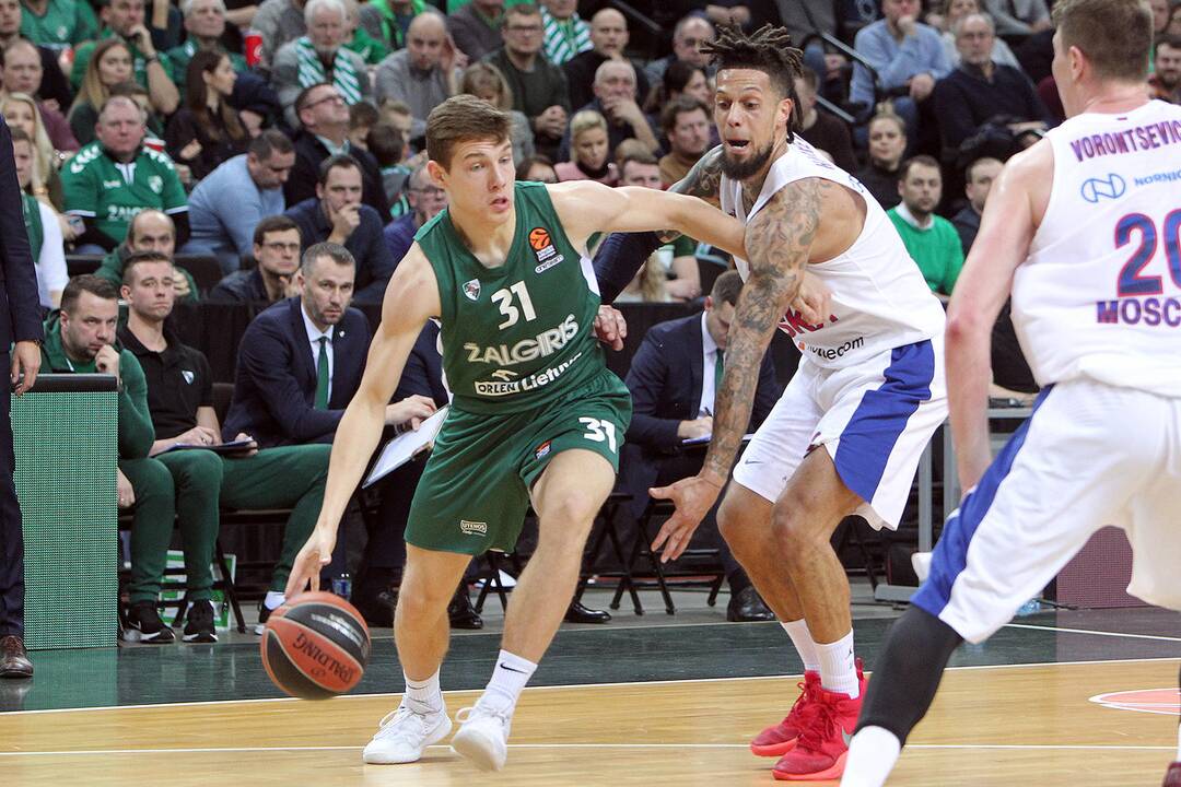 Eurolyga: „Žalgiris“ – CSKA 79:84