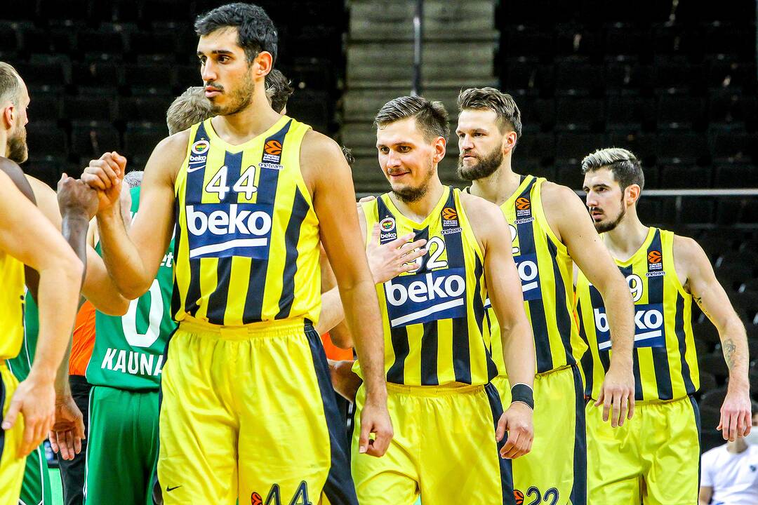 Eurolyga: „Žalgiris“ – „Fenerbahce“ 99:62