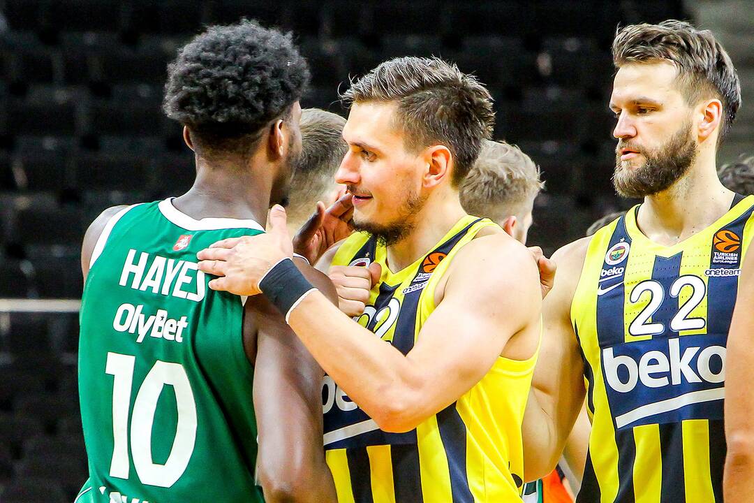 Eurolyga: „Žalgiris“ – „Fenerbahce“ 99:62