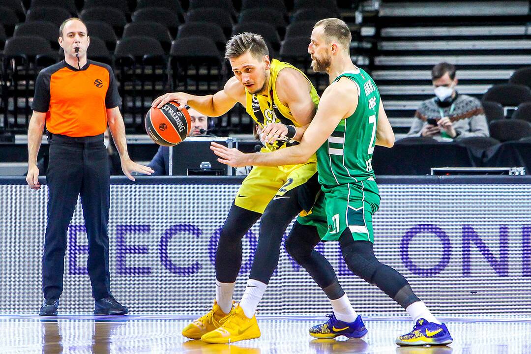 Eurolyga: „Žalgiris“ – „Fenerbahce“ 99:62