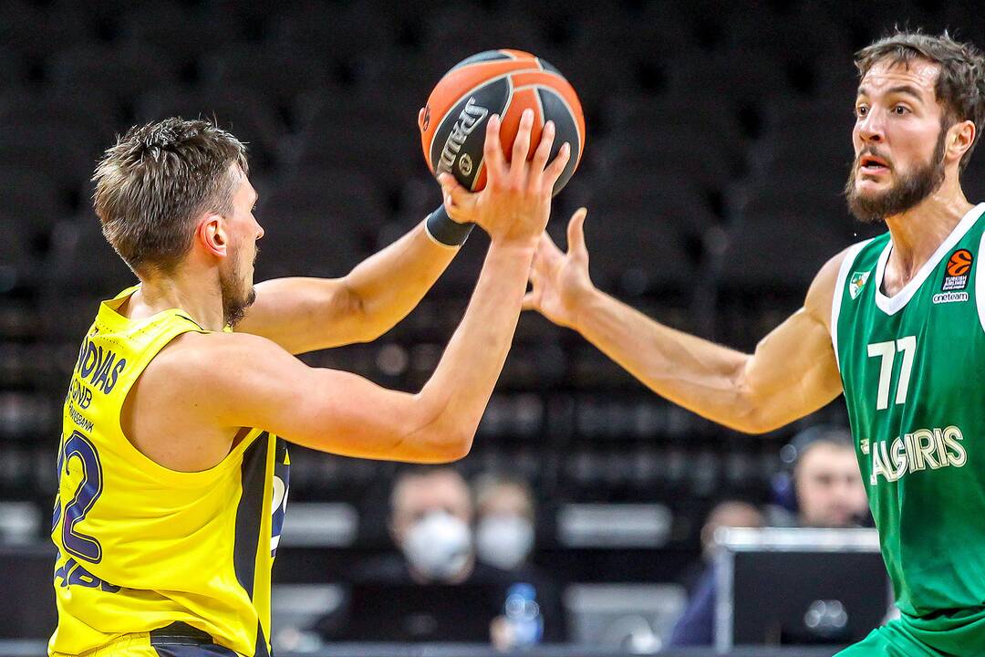Eurolyga: „Žalgiris“ – „Fenerbahce“ 99:62