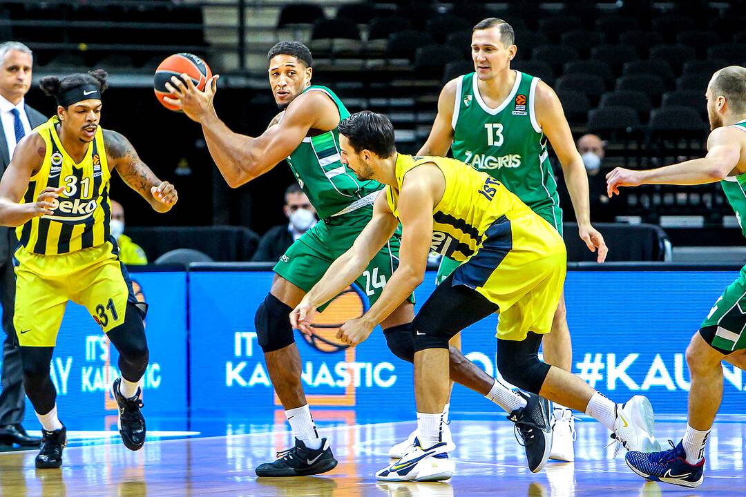 Eurolyga: „Žalgiris“ – „Fenerbahce“ 99:62