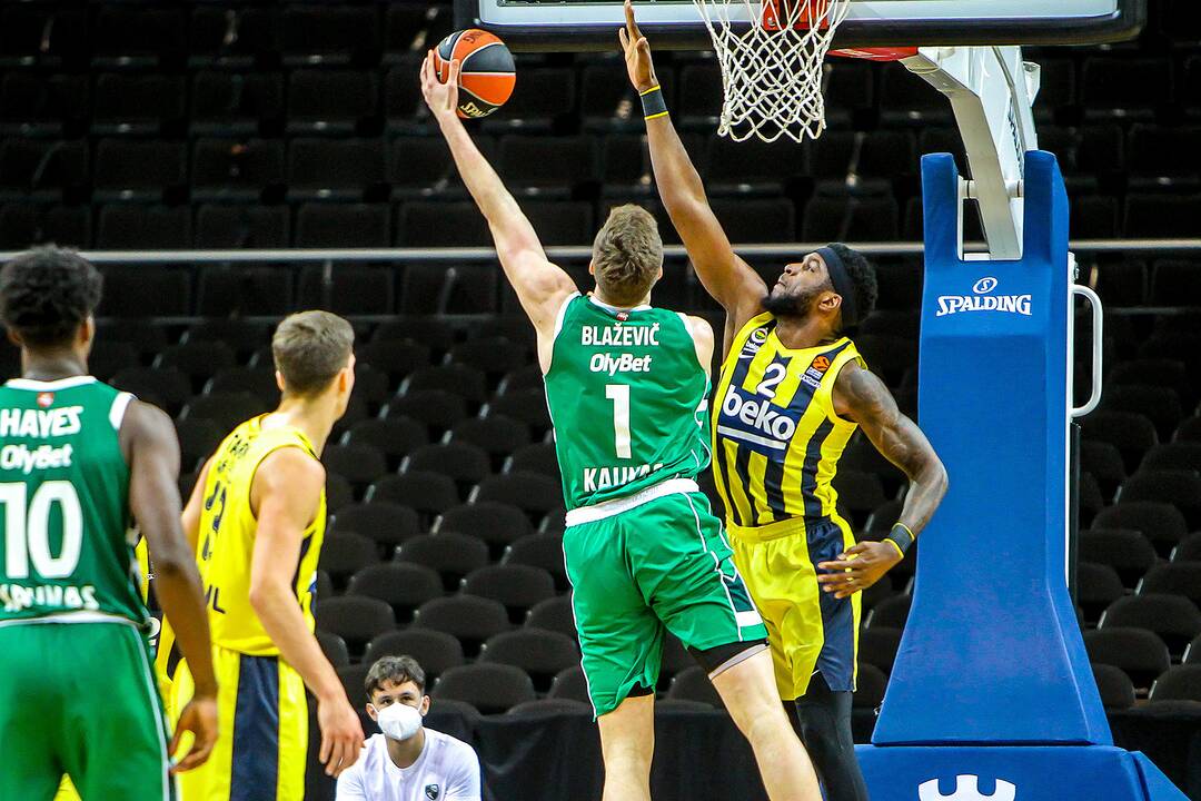 Eurolyga: „Žalgiris“ – „Fenerbahce“ 99:62