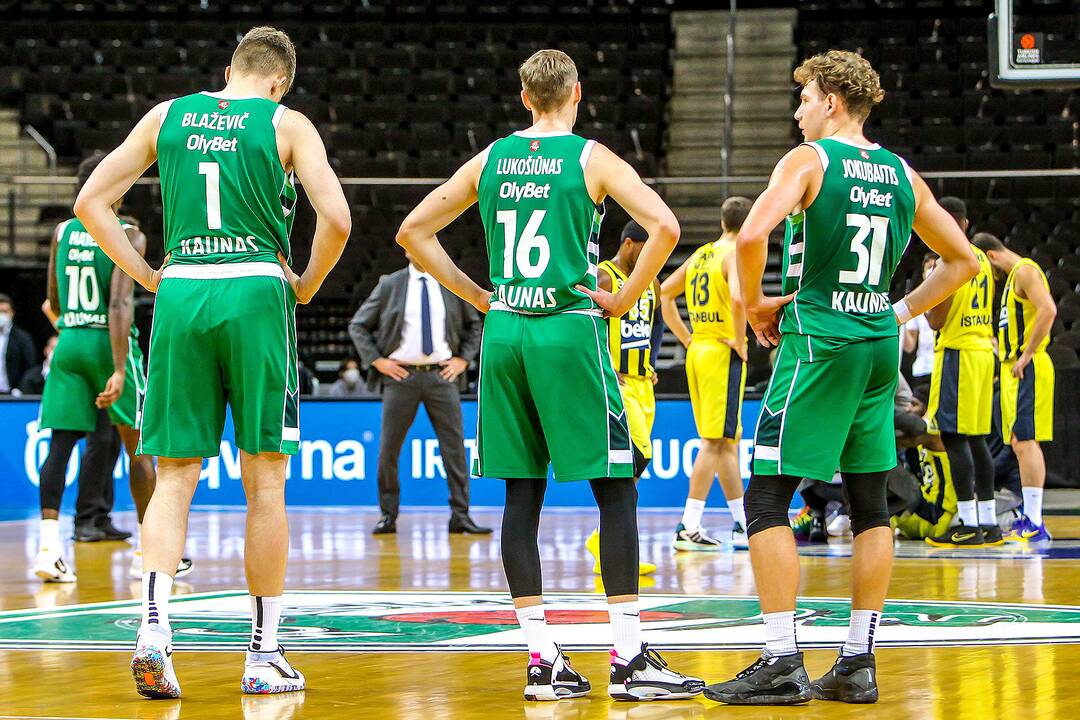 Eurolyga: „Žalgiris“ – „Fenerbahce“ 99:62