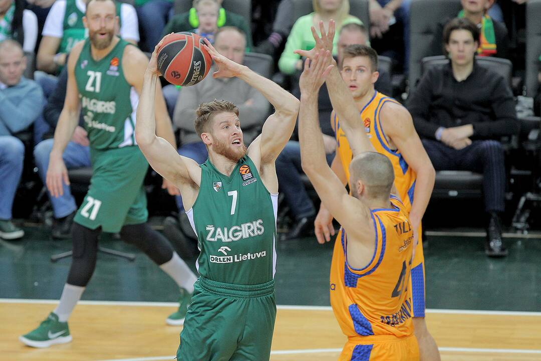 Eurolyga: „Žalgiris“ – „Gran Canaria“ 98:64