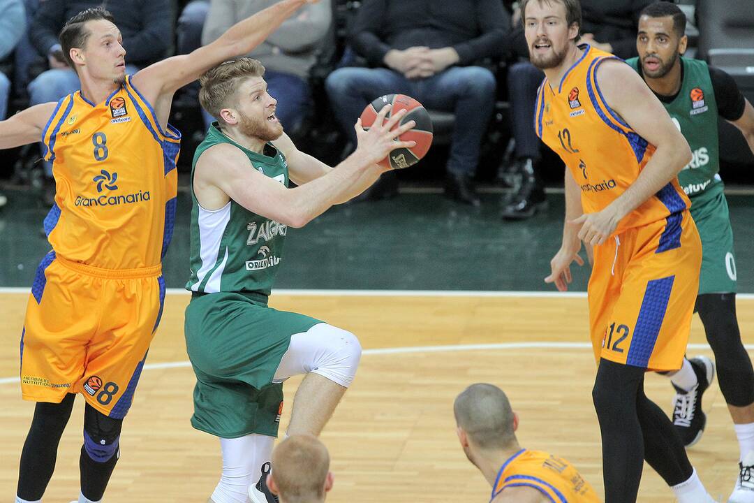 Eurolyga: „Žalgiris“ – „Gran Canaria“ 98:64