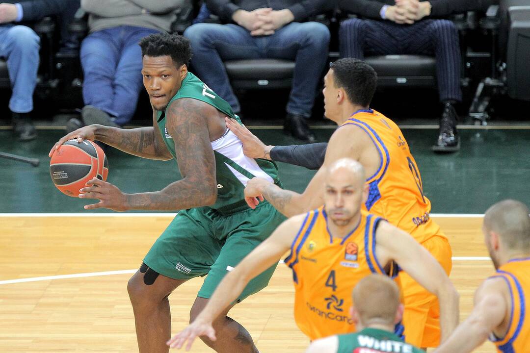 Eurolyga: „Žalgiris“ – „Gran Canaria“ 98:64