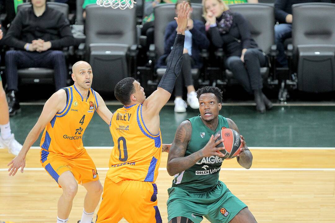 Eurolyga: „Žalgiris“ – „Gran Canaria“ 98:64