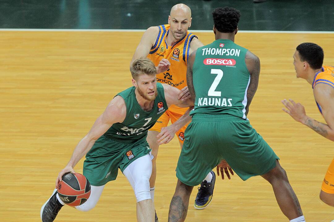 Eurolyga: „Žalgiris“ – „Gran Canaria“ 98:64