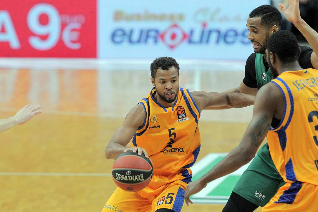Eurolyga: „Žalgiris“ – „Gran Canaria“ 98:64
