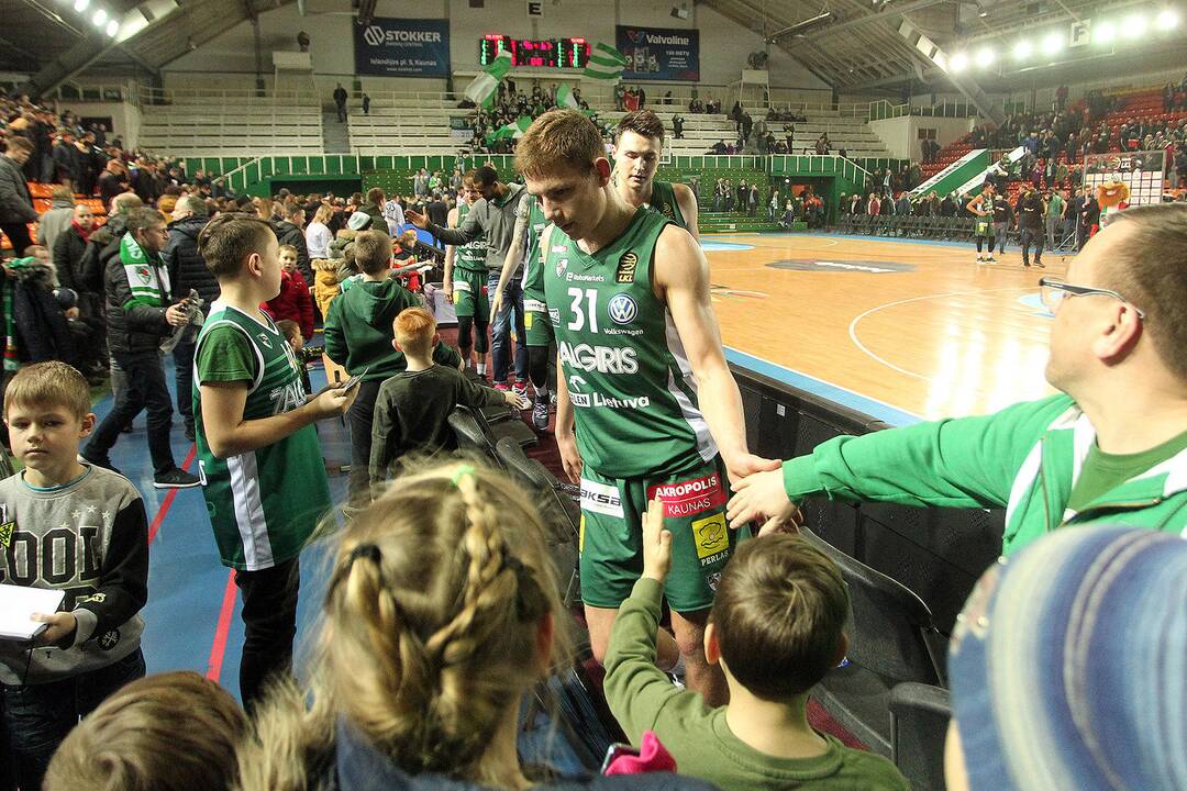 LKL: „Žalgiris“ – „Skycop“ 96:67