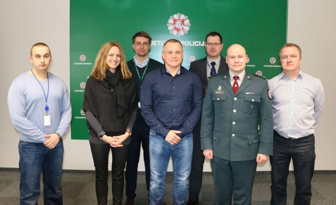 Klaipėdos policijos kriminalistai bendradarbiauja su kolegomis iš Norvegijos