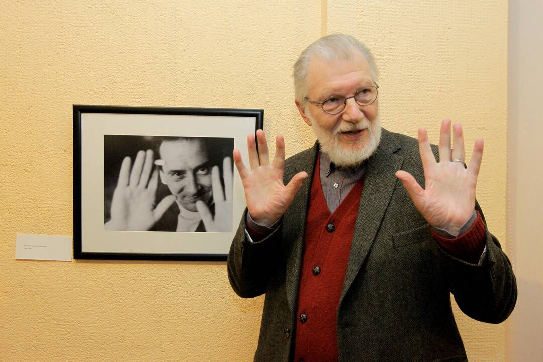 Aktorius J. Budraitis pajūrio nepamiršta