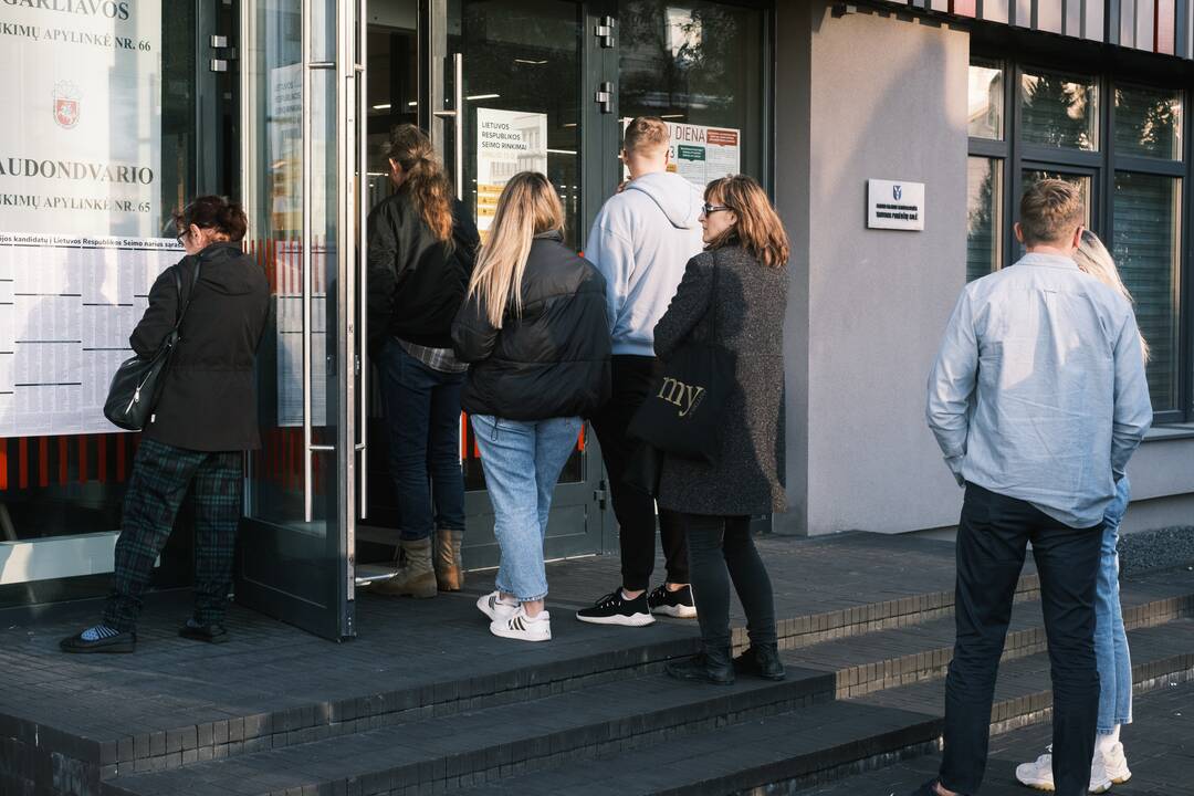 Paskutinė išankstinių Seimo rinkimų diena Kaune