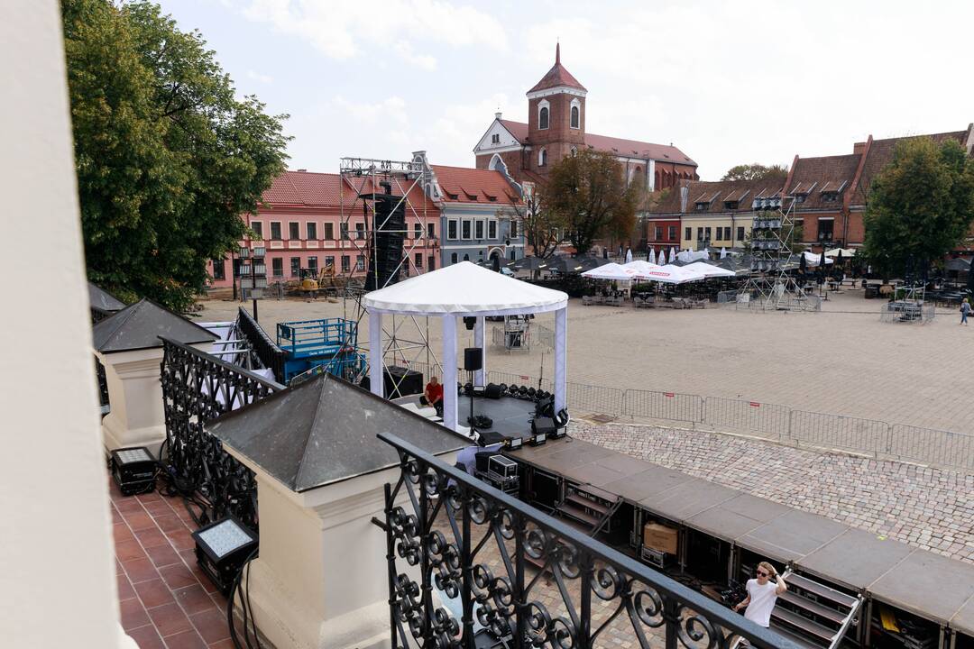 Kauno rotušės atnaujinimo pristatymas