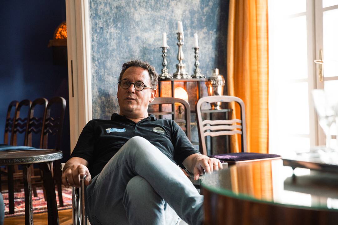 Mero iš Prancūzijos Francois Blanchet šeima lanko Kauną
