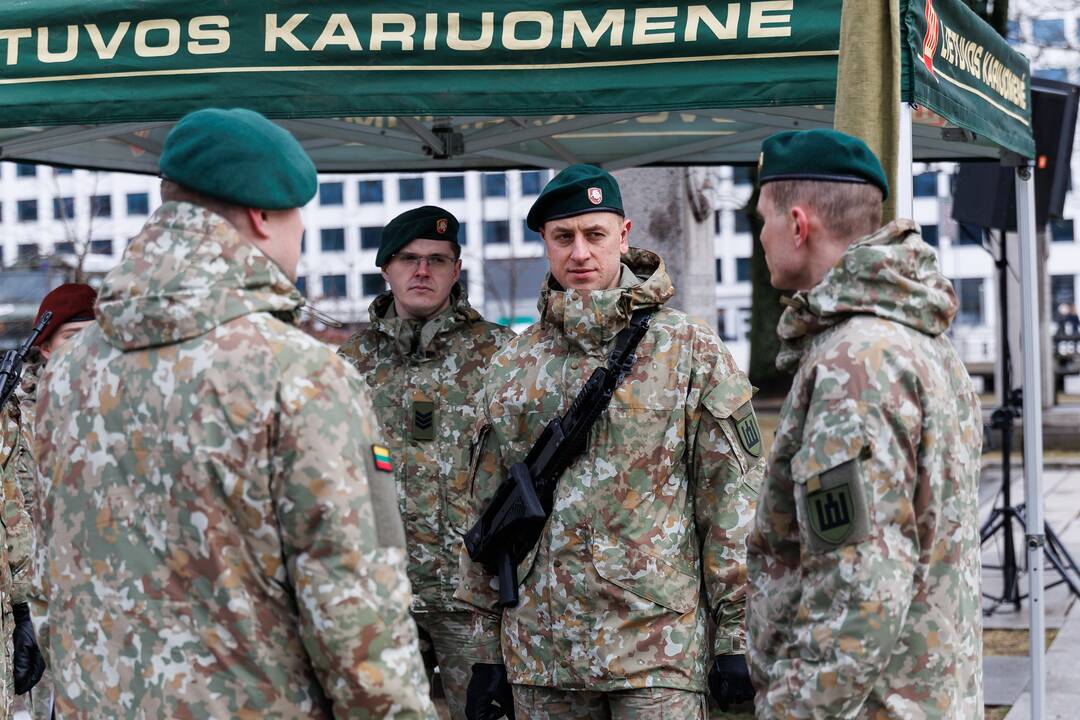  Karo komendantūrų valdybos įkūrimo ceremonija 